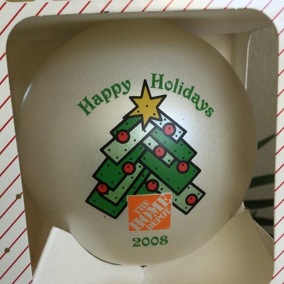 The Home Depot Collectable Christmas Ornaments lot of 7 - Picture 14 of 16